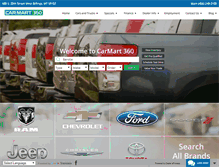 Tablet Screenshot of carmart360.com